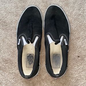 Black Slip-on Vans